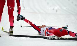 10.01.2015, Val di Fiemme, Italy (ITA): Therese Johaug (NOR) - FIS world cup cross-country, tour de ski, mass women, Val di Fiemme (ITA). www.nordicfocus.com. © Felgenhauer/NordicFocus. Every downloaded picture is fee-liable.