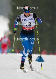 17.01.2015, Otepaeae, Estland (EST): Riikka Sarasoja-Lilja (FIN), Salomon, One Way - FIS world cup cross-country, individual sprint, Otepaeae (EST). www.nordicfocus.com. © Laiho/NordicFocus. Every downloaded picture is fee-liable.