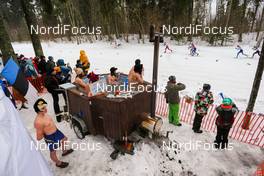 17.01.2015, Otepaeae, Estland (EST): a pool at the track - FIS world cup cross-country, individual sprint, Otepaeae (EST). www.nordicfocus.com. © Laiho/NordicFocus. Every downloaded picture is fee-liable.
