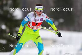 18.01.2015, Otepaeae, Estland (EST): Anamarija Lampic (SLO), Fischer, One Way, Alpina, Rottefella - FIS world cup cross-country, team sprint, Otepaeae (EST). www.nordicfocus.com. © Laiho/NordicFocus. Every downloaded picture is fee-liable.