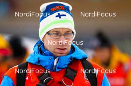 18.01.2015, Otepaeae, Estland (EST): Olli Ohtonen (FIN), the sprint trainer of team Finland - FIS world cup cross-country, team sprint, Otepaeae (EST). www.nordicfocus.com. © Laiho/NordicFocus. Every downloaded picture is fee-liable.