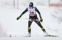 23.01.2015, Rybinsk, Russia (RUS): Coraline Thomas Hugue (FRA), Fischer, One Way, Rottefella - FIS world cup cross-country, 10km women, Rybinsk (RUS). www.nordicfocus.com. © Laiho/NordicFocus. Every downloaded picture is fee-liable.