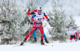 23.01.2015, Rybinsk, Russia (RUS): Hans Christer Holund (NOR), Madshus, KV+, Rottefella - FIS world cup cross-country, 15km men, Rybinsk (RUS). www.nordicfocus.com. © Laiho/NordicFocus. Every downloaded picture is fee-liable.