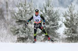 23.01.2015, Rybinsk, Russia (RUS): Bastien Poirrier (FRA) - FIS world cup cross-country, 15km men, Rybinsk (RUS). www.nordicfocus.com. © Laiho/NordicFocus. Every downloaded picture is fee-liable.