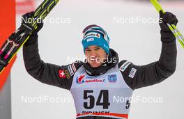 23.01.2015, Rybinsk, Russia (RUS): Dario Cologna (SUI), Fischer, One Way, Rottefella, Odlo - FIS world cup cross-country, 15km men, Rybinsk (RUS). www.nordicfocus.com. © Laiho/NordicFocus. Every downloaded picture is fee-liable.