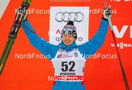23.01.2015, Rybinsk, Russia (RUS): Evgeniy Belov (RUS), Fischer, Swix, Alpina, Rottefella, Adidas - FIS world cup cross-country, 15km men, Rybinsk (RUS). www.nordicfocus.com. © Laiho/NordicFocus. Every downloaded picture is fee-liable.