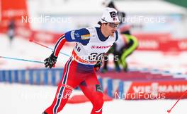 25.01.2015, Rybinsk, Russia (RUS): Hans Christer Holund (NOR), Madshus, KV+, Rottefella - FIS world cup cross-country, skiathlon men, Rybinsk (RUS). www.nordicfocus.com. © Laiho/NordicFocus. Every downloaded picture is fee-liable.