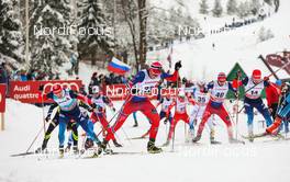 25.01.2015, Rybinsk, Russia (RUS): Emil Iversen (NOR), Fischer, Swix, Rottefella - FIS world cup cross-country, skiathlon men, Rybinsk (RUS). www.nordicfocus.com. © Laiho/NordicFocus. Every downloaded picture is fee-liable.