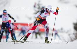 25.01.2015, Rybinsk, Russia (RUS): Teresa Stadlober (AUT), Fischer, Swix, Rottefella, Loeffler - FIS world cup cross-country, skiathlon women, Rybinsk (RUS). www.nordicfocus.com. © Laiho/NordicFocus. Every downloaded picture is fee-liable.