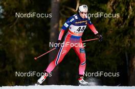 15.02.2015, Oestersund, Sweden (SWE): Astrid Uhrenholdt Jacobsen (NOR) - FIS world cup cross-country, 10km women, Oestersund (SWE). www.nordicfocus.com. © Felgenhauer/NordicFocus. Every downloaded picture is fee-liable.