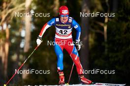 15.02.2015, Oestersund, Sweden (SWE): Eva Vrabcova-Nyvltova (CZE) - FIS world cup cross-country, 10km women, Oestersund (SWE). www.nordicfocus.com. © Felgenhauer/NordicFocus. Every downloaded picture is fee-liable.