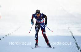 15.02.2015, Oestersund, Sweden (SWE): Elizabeth Stephen (USA) - FIS world cup cross-country, 10km women, Oestersund (SWE). www.nordicfocus.com. © Felgenhauer/NordicFocus. Every downloaded picture is fee-liable.