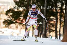 15.02.2015, Oestersund, Sweden (SWE): Emily Nishikawa (CAN) - FIS world cup cross-country, 10km women, Oestersund (SWE). www.nordicfocus.com. © Felgenhauer/NordicFocus. Every downloaded picture is fee-liable.