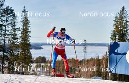 15.02.2015, Oestersund, Sweden (SWE): Lukas Bauer (CZE) - FIS world cup cross-country, 15km men, Oestersund (SWE). www.nordicfocus.com. © Felgenhauer/NordicFocus. Every downloaded picture is fee-liable.