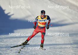 15.02.2015, Oestersund, Sweden (SWE): Martin Johnsrud Sundby (NOR) - FIS world cup cross-country, 15km men, Oestersund (SWE). www.nordicfocus.com. © Felgenhauer/NordicFocus. Every downloaded picture is fee-liable.