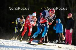 15.02.2015, Oestersund, Sweden (SWE): Evgeniy Belov (RUS) - FIS world cup cross-country, 15km men, Oestersund (SWE). www.nordicfocus.com. © Felgenhauer/NordicFocus. Every downloaded picture is fee-liable.