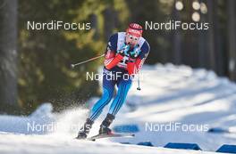 15.02.2015, Oestersund, Sweden (SWE): Alexander Legkov (RUS) - FIS world cup cross-country, 15km men, Oestersund (SWE). www.nordicfocus.com. © Felgenhauer/NordicFocus. Every downloaded picture is fee-liable.
