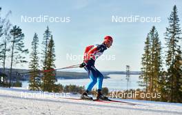 15.02.2015, Oestersund, Sweden (SWE): Ilia Chernousov (RUS) - FIS world cup cross-country, 15km men, Oestersund (SWE). www.nordicfocus.com. © Felgenhauer/NordicFocus. Every downloaded picture is fee-liable.