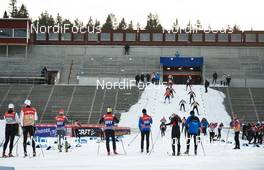 13.02.2015, Oestersund, Sweden (SWE): Jury meeting next to the new uphill - FIS world cup cross-country, training, Oestersund (SWE). www.nordicfocus.com. © Felgenhauer/NordicFocus. Every downloaded picture is fee-liable.