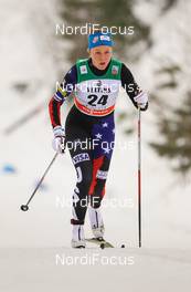 08.03.2015, Lahti, Finland (FIN): Sadie Bjoernsen (USA), Fischer, Swix, Rottefella - FIS world cup cross-country, 10km women, Lahti (FIN). www.nordicfocus.com. © Laiho/NordicFocus. Every downloaded picture is fee-liable.