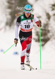 08.03.2015, Lahti, Finland (FIN): Nathalie Schwarz (AUT), Fischer, KV+, Loeffler - FIS world cup cross-country, 10km women, Lahti (FIN). www.nordicfocus.com. © Laiho/NordicFocus. Every downloaded picture is fee-liable.