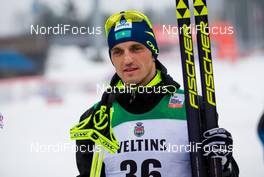 08.03.2015, Lahti, Finland (FIN): Alexey Poltoranin (KAZ), Fischer, One Way, Alpina, Rottefella - FIS world cup cross-country, 15km men, Lahti (FIN). www.nordicfocus.com. © Laiho/NordicFocus. Every downloaded picture is fee-liable.