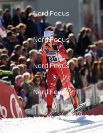 11.03.2015, Drammen, Norway (NOR): Francesca Baudin (ITA) - FIS world cup cross-country, individual sprint, Drammen (NOR). www.nordicfocus.com. © Felgenhauer/NordicFocus. Every downloaded picture is fee-liable.
