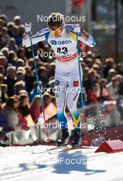 11.03.2015, Drammen, Norway (NOR): Carl Quicklund (SWE) - FIS world cup cross-country, individual sprint, Drammen (NOR). www.nordicfocus.com. © Felgenhauer/NordicFocus. Every downloaded picture is fee-liable.