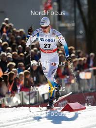 11.03.2015, Drammen, Norway (NOR): Teodor Peterson (SWE) - FIS world cup cross-country, individual sprint, Drammen (NOR). www.nordicfocus.com. © Felgenhauer/NordicFocus. Every downloaded picture is fee-liable.