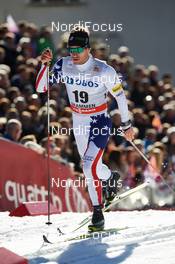 11.03.2015, Drammen, Norway (NOR): Simeon Hamilton (USA) - FIS world cup cross-country, individual sprint, Drammen (NOR). www.nordicfocus.com. © Felgenhauer/NordicFocus. Every downloaded picture is fee-liable.