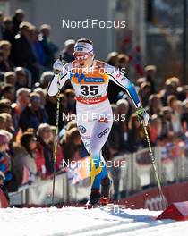 11.03.2015, Drammen, Norway (NOR): Linn Soemskar (SWE) - FIS world cup cross-country, individual sprint, Drammen (NOR). www.nordicfocus.com. © Felgenhauer/NordicFocus. Every downloaded picture is fee-liable.