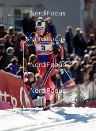 11.03.2015, Drammen, Norway (NOR): Kari Vikhagen Gjeitnes (NOR) - FIS world cup cross-country, individual sprint, Drammen (NOR). www.nordicfocus.com. © Felgenhauer/NordicFocus. Every downloaded picture is fee-liable.