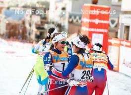 11.03.2015, Drammen, Norway (NOR): Maiken Caspersen Falla (NOR), Heidi Weng (NOR), (l-r)  - FIS world cup cross-country, individual sprint, Drammen (NOR). www.nordicfocus.com. © Felgenhauer/NordicFocus. Every downloaded picture is fee-liable.