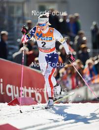 11.03.2015, Drammen, Norway (NOR): Kikkan Randall (USA) - FIS world cup cross-country, individual sprint, Drammen (NOR). www.nordicfocus.com. © Felgenhauer/NordicFocus. Every downloaded picture is fee-liable.