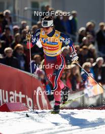 11.03.2015, Drammen, Norway (NOR): Marit Bjoergen (NOR) - FIS world cup cross-country, individual sprint, Drammen (NOR). www.nordicfocus.com. © Felgenhauer/NordicFocus. Every downloaded picture is fee-liable.