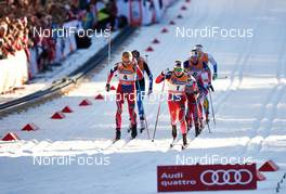 11.03.2015, Drammen, Norway (NOR): Kathrine Rolsted Harsem (NOR), Ingvild Flugstad Oestberg (NOR), (l-r)  - FIS world cup cross-country, individual sprint, Drammen (NOR). www.nordicfocus.com. © Felgenhauer/NordicFocus. Every downloaded picture is fee-liable.