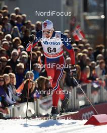 11.03.2015, Drammen, Norway (NOR): Hallvard Loefald (NOR) - FIS world cup cross-country, individual sprint, Drammen (NOR). www.nordicfocus.com. © Felgenhauer/NordicFocus. Every downloaded picture is fee-liable.