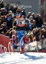 11.03.2015, Drammen, Norway (NOR): Mona-Lisa Malvalehto (FIN) - FIS world cup cross-country, individual sprint, Drammen (NOR). www.nordicfocus.com. © Felgenhauer/NordicFocus. Every downloaded picture is fee-liable.