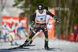 14.03.2015, Oslo, Norway (NOR): Maurice Manificat (FRA) - FIS world cup cross-country, mass men, Oslo (NOR). www.nordicfocus.com. © Felgenhauer/NordicFocus. Every downloaded picture is fee-liable.