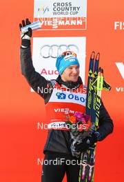 14.03.2015, Oslo, Norway (NOR): Dario Cologna (SUI), Fischer, One Way, Rottefella, Odlo - FIS world cup cross-country, mass men, Oslo (NOR). www.nordicfocus.com. © Laiho/NordicFocus. Every downloaded picture is fee-liable.