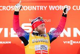 14.03.2015, Oslo, Norway (NOR): world cup overall winner Martin Jonsrud Sundby (NOR), Fischer, KV+, Rottefella - FIS world cup cross-country, mass men, Oslo (NOR). www.nordicfocus.com. © Laiho/NordicFocus. Every downloaded picture is fee-liable.