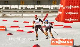 15.03.2015, Oslo, Norway (NOR): Denise Herrmann (GER), Monique Siegel (GER), (l-r)  - FIS world cup cross-country, mass women, Oslo (NOR). www.nordicfocus.com. © Felgenhauer/NordicFocus. Every downloaded picture is fee-liable.
