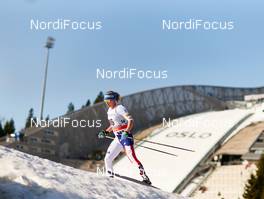 15.03.2015, Oslo, Norway (NOR): Jessica Diggins (USA) - FIS world cup cross-country, mass women, Oslo (NOR). www.nordicfocus.com. © Felgenhauer/NordicFocus. Every downloaded picture is fee-liable.