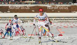 15.03.2015, Oslo, Norway (NOR): Emily Nishikawa (CAN) - FIS world cup cross-country, mass women, Oslo (NOR). www.nordicfocus.com. © Felgenhauer/NordicFocus. Every downloaded picture is fee-liable.