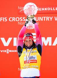 15.03.2015, Oslo, Norway (NOR): winner of the overall world cup Marit Bjoergen (NOR), Fischer, Swix, Rottefella - FIS world cup cross-country, mass women, Oslo (NOR). www.nordicfocus.com. © Laiho/NordicFocus. Every downloaded picture is fee-liable.