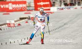 15.03.2015, Oslo, Norway (NOR): Charlotte Kalla (SWE) - FIS world cup cross-country, mass women, Oslo (NOR). www.nordicfocus.com. © Felgenhauer/NordicFocus. Every downloaded picture is fee-liable.