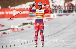 15.03.2015, Oslo, Norway (NOR): Marit Bjoergen (NOR) - FIS world cup cross-country, mass women, Oslo (NOR). www.nordicfocus.com. © Felgenhauer/NordicFocus. Every downloaded picture is fee-liable.