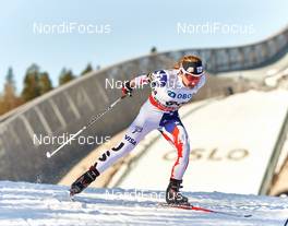 15.03.2015, Oslo, Norway (NOR): Caitlin Gregg (USA) - FIS world cup cross-country, mass women, Oslo (NOR). www.nordicfocus.com. © Felgenhauer/NordicFocus. Every downloaded picture is fee-liable.