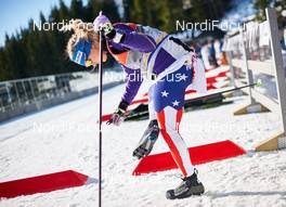 13.03.2015, Oslo, Norway (NOR): Jessica Diggins (USA) - FIS world cup cross-country, training, Oslo (NOR). www.nordicfocus.com. © Felgenhauer/NordicFocus. Every downloaded picture is fee-liable.
