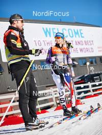 13.03.2015, Oslo, Norway (NOR): Jessica Diggins (USA) - FIS world cup cross-country, training, Oslo (NOR). www.nordicfocus.com. © Felgenhauer/NordicFocus. Every downloaded picture is fee-liable.